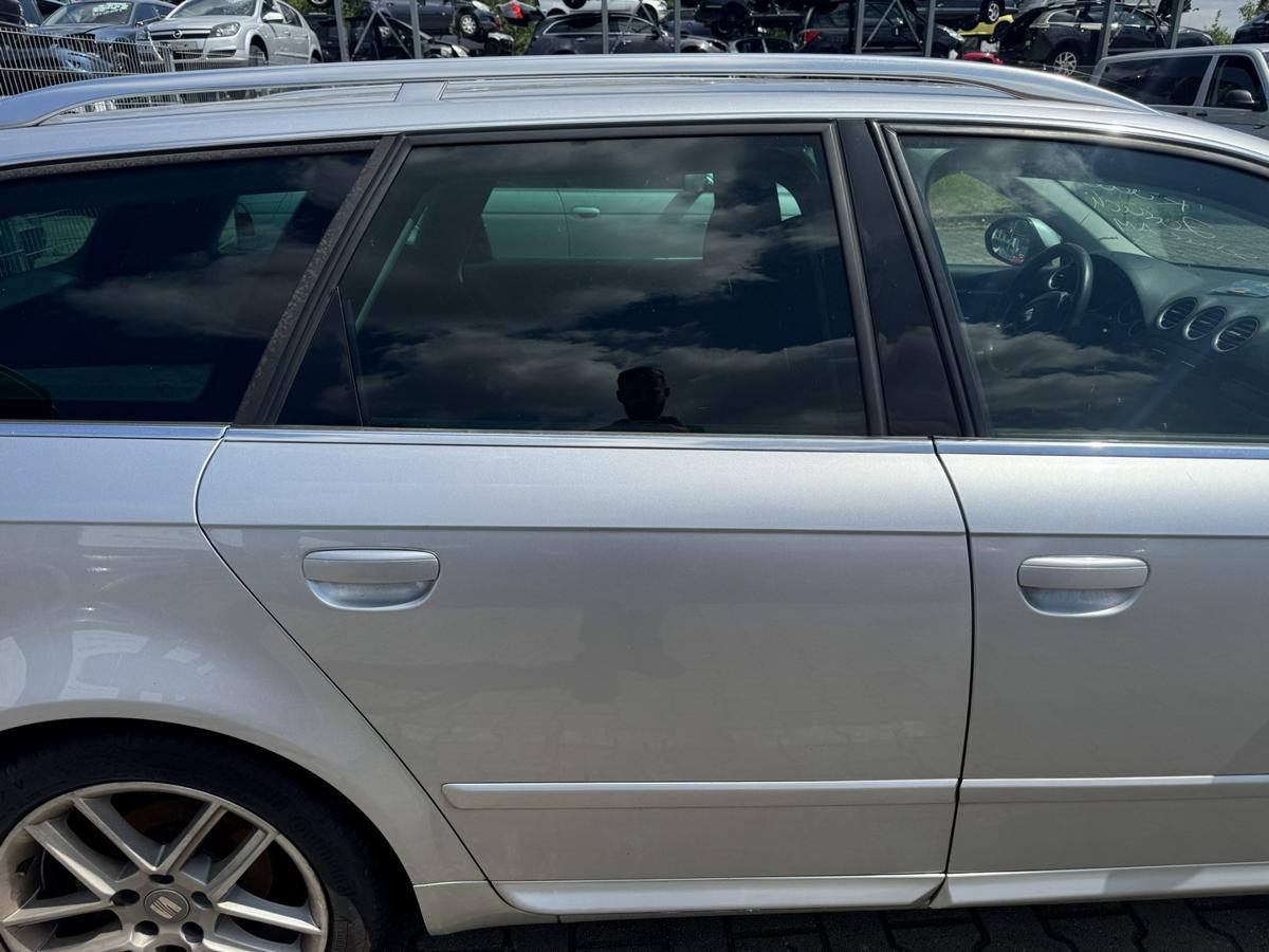 Seat Exeo original T&uuml;r hinten rechts LS7Y Lunasilber Kombi Rohbau Bj.2010